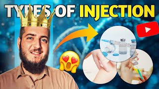 Types Of Injection 😱 Short Class 🧐💯 [upl. by Yrreiht]