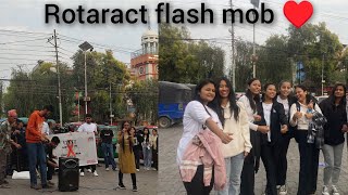 World AIDS Day 1st DecemberFlash mob by Rotaract club of Dharan Ghopa BPKIHS🤩 [upl. by Follansbee722]