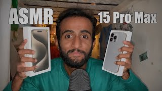 ASMR Unboxing IPhone 15 Pro Max [upl. by Carmela]