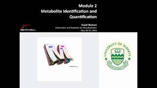 Metabolite Identification and Annotation [upl. by Eisseb]