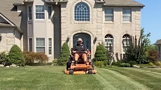 Mowing With The Scag Tiger Cat 2 Real Time [upl. by Coleman]