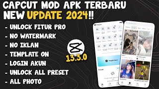 New Update Capcut Mod Apk Pro Terbaru 2024 Versi 1320 Terbaru  No Watermark Unlock Pro [upl. by Haldis]