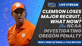 Clemson loses big commit Lannings 12man penalty under investigation [upl. by Enehs325]