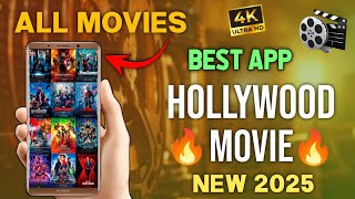 New Best Movie App 2025  Hollywood New Release Movie To Download [upl. by Ahsyekat656]