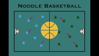 Phys Ed Game  Noodle Basketball [upl. by Pani]