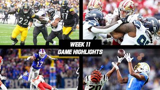 Every Week 11 Game Highlight [upl. by Inram]