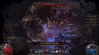 King of the Mist fight  Path of Exile 2  Elemental Sorcerer Gameplay [upl. by Assilev487]