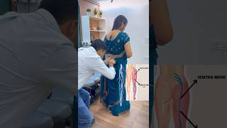 Sciatica pain treatment in India by dr harish grover trend ytshort feed shortfeed [upl. by Mohammad]