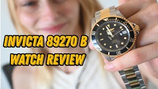 Invicta 8927 OB Pro Diver Watch Review [upl. by Anaidni]