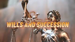 005 Provisions Common to Testate and Intestate Successions  Wills and Succession  by Dean Navarro [upl. by Lyons]