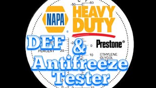 Prestone DEF and Antifreeze Refractometer  Napa HD [upl. by Epner228]