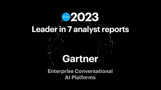 Avaamo Named a Leader in Seven Leading Enterprise AI Analyst Reports in 2023 [upl. by Landahl]