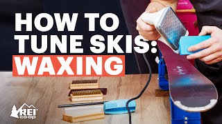 How to Wax Your Skis  Everything You Need to Know  REI [upl. by Levram]