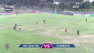 Independiente Del Valle 40 Cumbaya fc Sub 16 [upl. by Parrish]