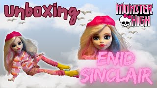 Monster High x Wednesday Enid Sinclair Puppe UnboxingReview [upl. by Durkee46]