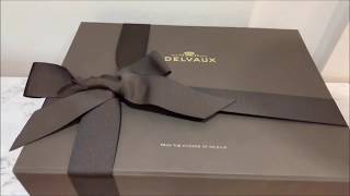 【編輯開箱】DELVAUX Brillant系列推出勃根地酒紅色手袋 [upl. by Aiekan544]