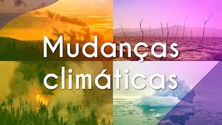 Mudanças climáticas  Brasil Escola [upl. by Eiznil]