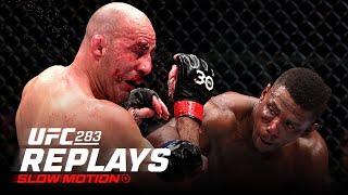 UFC 283 Highlights in SLOW MOTION [upl. by Enymsaj540]