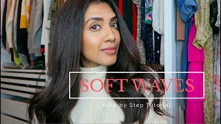 Soft waves  Step by Step tutorial  Vithya Hair and Makeup [upl. by Cannon907]