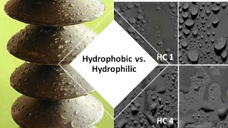 Hydrophobic vs Hydrophilic insulator surface condition [upl. by Yursa]