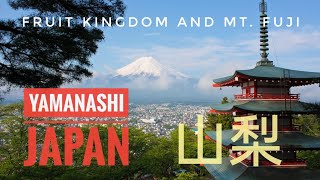 Yamanashi Prefecture Japan 8 MustVisit Places and 3 Musttry Food from Yamanashi [upl. by Emee]