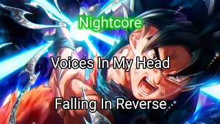 Nightcore  Voices In My Head [upl. by Nomrej]