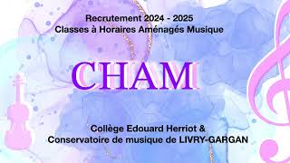 Cham LivryGargan recrutement 2024 2025 [upl. by Oni408]