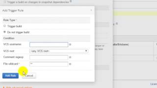 Adding build triggers in TeamCity [upl. by Duvall]