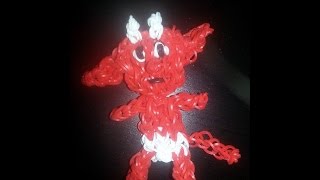 Diablotin CraZ Loom Tutoriel en Français [upl. by Diarmid463]