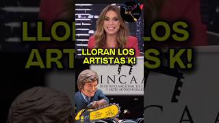 LAS LÁGRIMAS DE ZURDOS NO TIENEN FIN argentina casta cristina milei artistas [upl. by Napra353]