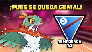 HAWLUCHA HACIENDO DESTROZOS con SU PLANCHA VOLADORA en LIGA SUPER 1500 PC  PVP GBL POKEMON GO [upl. by Kelcey]