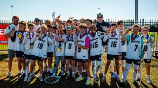 Sweetlax Navy 2030  Club Nationals Championship Highlights [upl. by Nilre910]