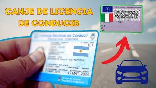 canje de tu licencia argentina en Europa 🌍 Todo lo que necesitas saber antes de emigrar emigrar [upl. by Christye]