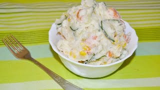 Japanese Potato Salad  ポテトサラダ [upl. by Yhtomiht375]