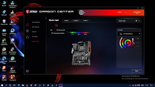 How To Change MSI B450 Tomahawk Max Motherboard RGBLight [upl. by Lonny]