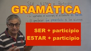 SER  participio ESTAR  participio  Expresiones con el participio  Español A2B1 [upl. by Eliza]