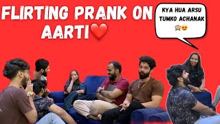 Flirting prank on bestfriend❤️🙈  AtrangiArsalaan❤️ [upl. by Whiting338]