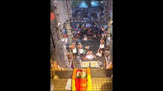 Todays visuals of the 18 holy padi puja in Sabarimala Sanidhanam for our beloved Lord Ayyappa Swamy [upl. by Anastasia829]