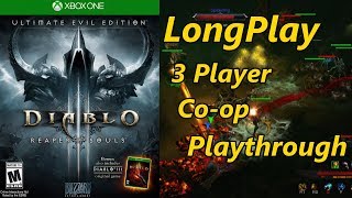 Diablo III  3 Player Coop Longplay Gameplay No Commentary [upl. by Cherlyn]