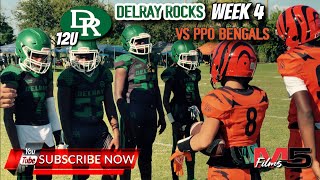 🔥🏈Week 4 AYFL 12u PPO Bengals vs Delray Rocks 🔥 [upl. by Neehar]