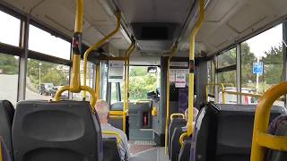 HD VERY LOUD AT545 Target Travel Optare Solo 18 X657WYG  Route 7D [upl. by Catha109]