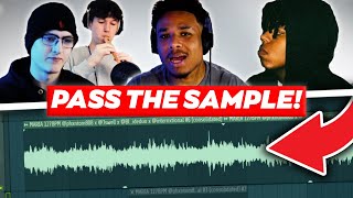 6 PRODUCERS 1 SAMPLE PRODUCER CHALLENGE [upl. by Davies251]