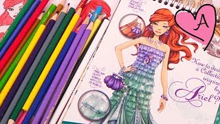 Modas al estilo Ariel La sirenita  Juegos de vestir de Princesas [upl. by Cesya]