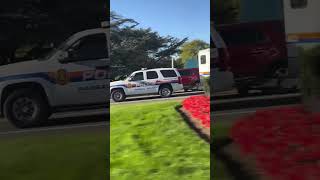 Nassau County police mounted unit recorded by cousin [upl. by Elbys]