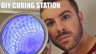 DIY UV Curing Station For Resin 3D Printers  Cheap amp Effective Solution [upl. by Hola]