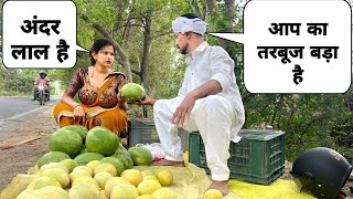 अंदर सब लाल है Prank On Village Bhabhi LuchchaVeer [upl. by Ahsehyt]