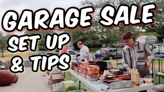 How to Have a Successful Garage Sale  Set Up and Tips [upl. by Grote]