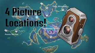 Genshin ImpactTake 4 Pictures Of Seirai Island Locations [upl. by Buttaro]