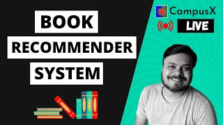 Book Recommender System  Machine Learning Project  Collaborative Filtering Based Recommender [upl. by Anos]