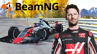 If Grosjean played BeamNG Drive [upl. by Igic]